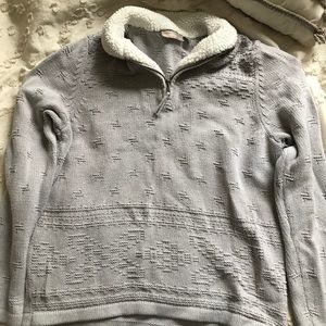 Heather Gray Quarterzip
